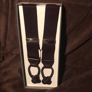 Bergundy Suspenders From Nordstrom Unused